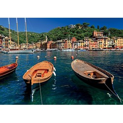 Ravensburger (19053) - "Harbor in Portofino, Italy" - 1000 pièces