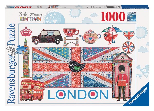 Ravensburger (19372) - Steph Dekker: "London" - 1000 pièces