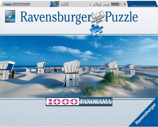 Ravensburger (15054) - "Beach Chairs On Sylt" - 1000 pièces