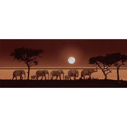 Ravensburger (15110) - "Crossing the Savannah" - 1000 pièces