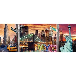 Ravensburger (19995) - "Sparkling New York" - 1000 pièces