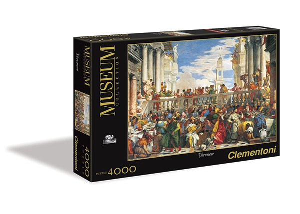 Clementoni (34515) - Paul Véronèse: "Noces de Cana" - 4000 pièces