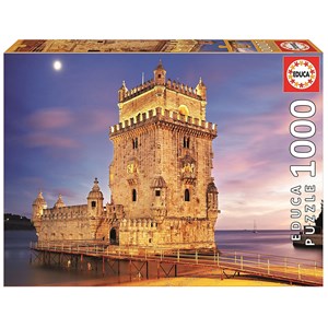 Educa (17195) - "Torre de Belém, Lisbon" - 1000 pièces