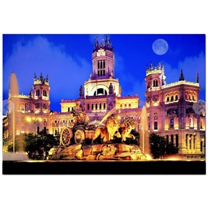 Educa (14135) - "Cibeles Square, Madrid, Spain" - 1000 pièces