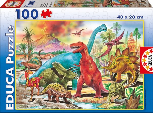 Educa (13279) - "Les Dinosaures" - 100 pièces