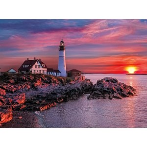 Clementoni (35049) - "Portland Head Light" - 500 pièces