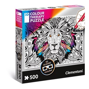 Clementoni (35051) - "Lion" - 500 pièces