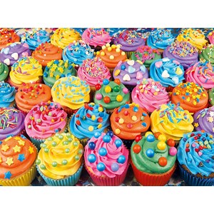 Clementoni (35057) - "Colorful Cupcakes" - 500 pièces