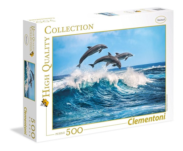 Clementoni (35055) - "Dauphins" - 500 pièces