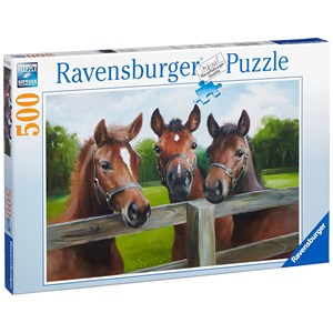 Ravensburger (14566) - "Ponies" - 500 pièces
