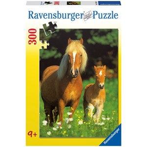 Ravensburger (13031) - "Happy Horses" - 300 pièces