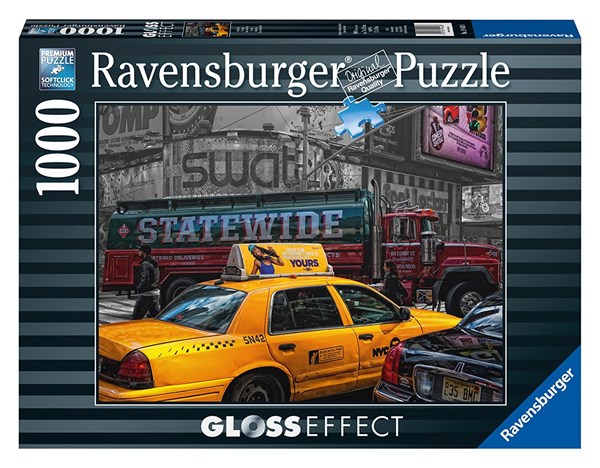 Ravensburger (19443) - "Yellow Taxi" - 1000 pièces