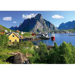 Ravensburger (19303) - "Lofoten Norway" - 1000 pièces