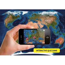 Ravensburger (19308) - "World Map" - 1000 pièces