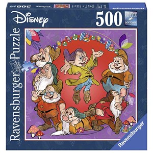 Ravensburger (15202) - "Snow White and the Seven Dwarfs" - 500 pièces
