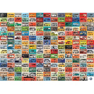 Eurographics (6000-0783) - "The Volkswagon Groovy Bus" - 1000 pièces