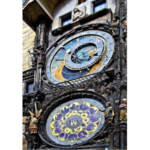 Grafika Kids (01962) - "Horloge Astronomique, Prague" - 100 pièces