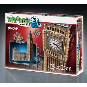 Wrebbit (W3D-2002) - "Londres : Big Ben et Parlement" - 890 pièces