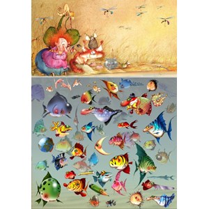 Grafika Kids (01974) - François Ruyer: "Bain de Pieds de la Sorcière" - 100 pièces