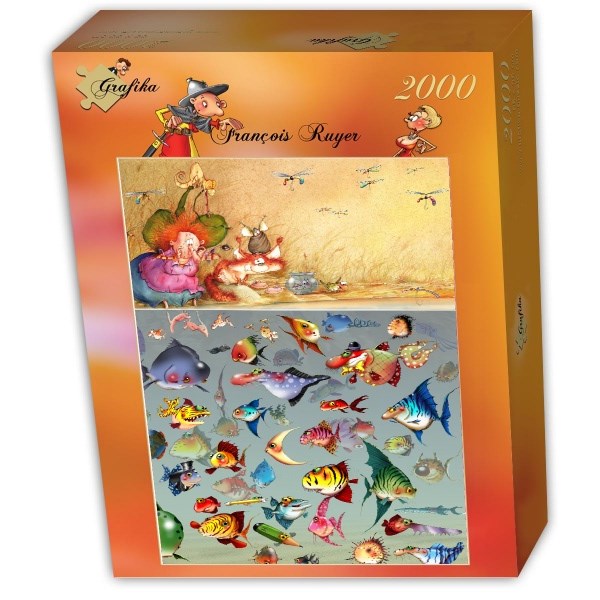 Grafika (T-00565) - François Ruyer: "Witch" - 2000 pièces