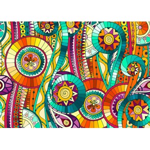 Grafika (T-00610) - "Abstract art" - 2000 pièces