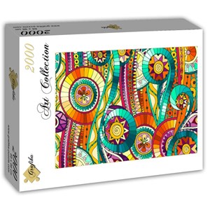 Grafika (T-00610) - "Abstract art" - 2000 pièces