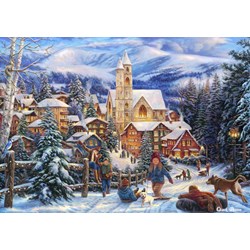Grafika (T-00723) - Chuck Pinson: "Sledding To Town" - 1500 pièces