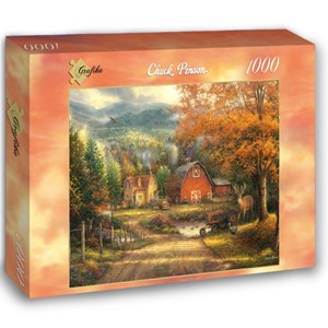 Grafika (02732) - Chuck Pinson: "Country Roads Take Me Home" - 1000 pièces