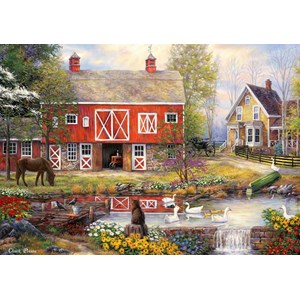 Grafika (T-00760) - Chuck Pinson: "Reflections On Country Living" - 1500 pièces