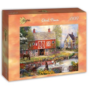 Grafika (T-00761) - Chuck Pinson: "Reflections On Country Living" - 1000 pièces
