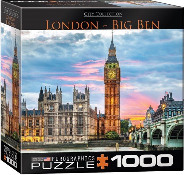 Eurographics (8000-0764) - "Londres, Big Ben" - 1000 pièces