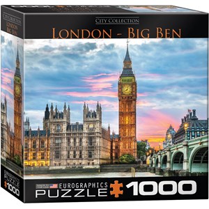 Eurographics (8000-0764) - "Londres, Big Ben" - 1000 pièces