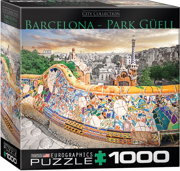 Eurographics (8000-0768) - "Barcelona Park Güell" - 1000 pièces