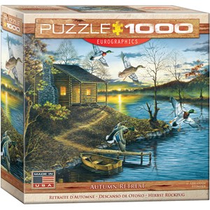 Eurographics (8000-0862) - Abraham Hunter: "Autumn Retreat" - 1000 pièces