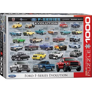 Eurographics (6000-0950) - "Ford F-Series Evolution" - 1000 pièces