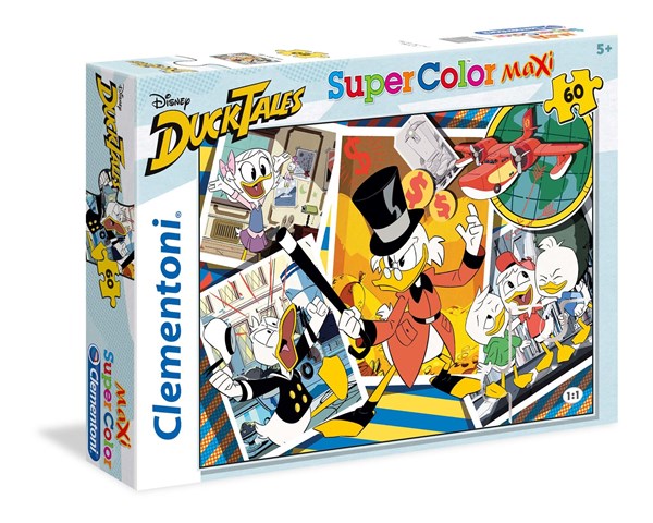 Clementoni (26432) - "Duck Tales" - 60 pièces