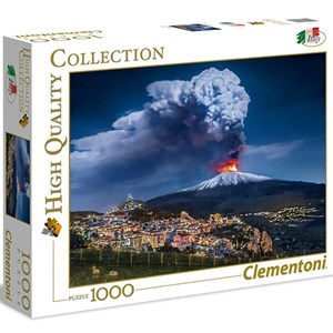Clementoni (39453) - "Etna, Italie" - 1000 pièces
