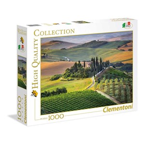 Clementoni (39456) - "Toscane, Italie" - 1000 pièces