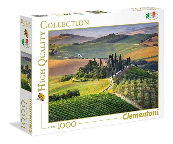 Clementoni (39456) - "Toscane, Italie" - 1000 pièces