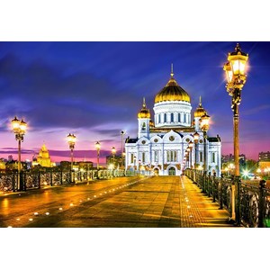 Castorland (C-103355) - "Cathedral of Christ the Saviour, Moscow" - 1000 pièces