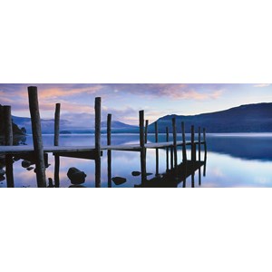 Ravensburger (15112) - "Idyll at Sea Panoramic" - 1000 pièces