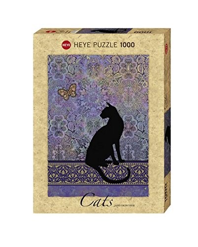 Heye (29534) - Jane Crowther: "Cats Silhouette" - 1000 pièces