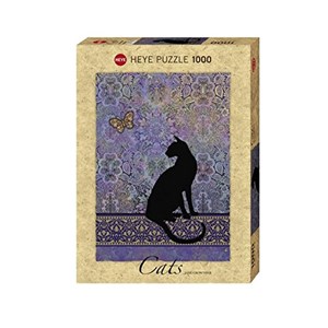 Heye (29534) - Jane Crowther: "Cats Silhouette" - 1000 pièces