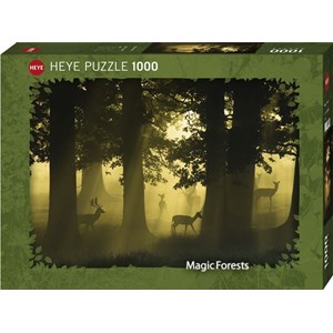 Heye (29497) - "Deer, Magic Forests" - 1000 pièces