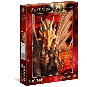 Clementoni (39464) - Anne Stokes: "Inner Strength" - 1000 pièces