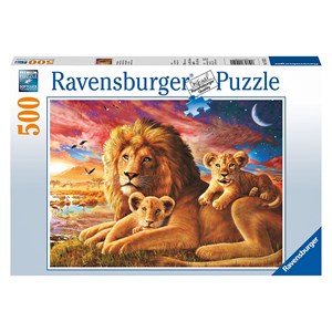 Ravensburger (14252) - "Lion Family" - 500 pièces
