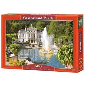 Castorland (B-51069) - "Linderhof Palace, Germany" - 500 pièces