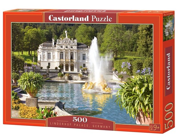 Castorland (B-51069) - "Linderhof Palace, Germany" - 500 pièces
