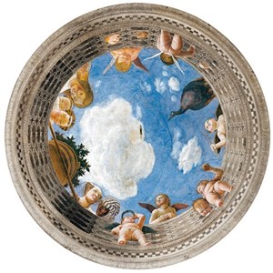 Clementoni (30321) - Andrea Mantegna: "Affreschi Palazzo Ducale Mantova" - 500 pièces