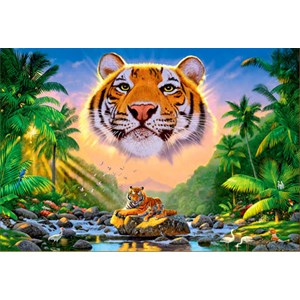 Step Puzzle (85501) - "Tigre Magnifique" - 6000 pièces